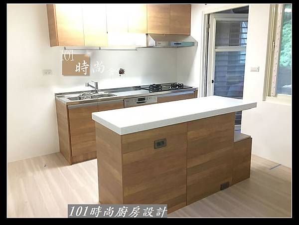 @二字型廚房設計 不鏽鋼檯面+中島櫃 廚具工廠直營 作品分享:政大二街(196).jpg @二字型廚房設計 不鏽鋼檯面+中島櫃 廚具工廠直營 作品分享:政大二街(196).jpg
