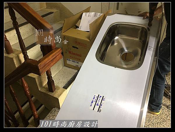 @不鏽鋼檯面一字廚房設計 廚具工廠直營  作品分享：三重陳s公館(19).jpg