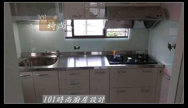 @不鏽鋼檯面一字廚房設計 廚具工廠直營  作品分享：成福路賴s公館(49).JPG