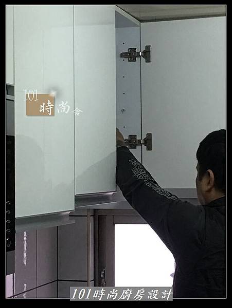 @不鏽鋼檯面一字廚房設計 廚具工廠直營  作品分享：永和謝s公館 (11).JPG