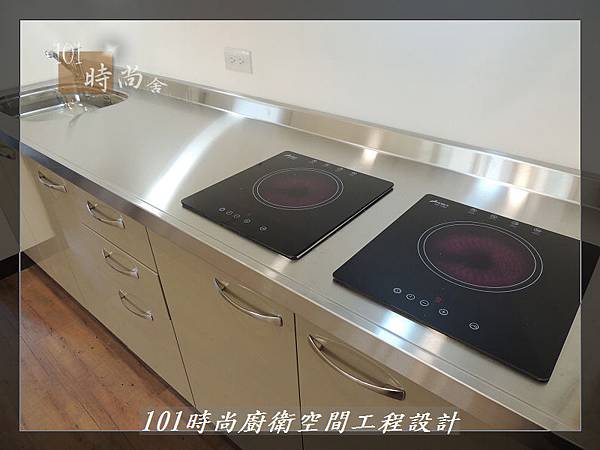 @不鏽鋼檯面一字廚房設計 廚具工廠直營 作品分享:內湖張公館(145).JPG @不鏽鋼檯面一字廚房設計 廚具工廠直營 作品分享:內湖張公館(145).JPG