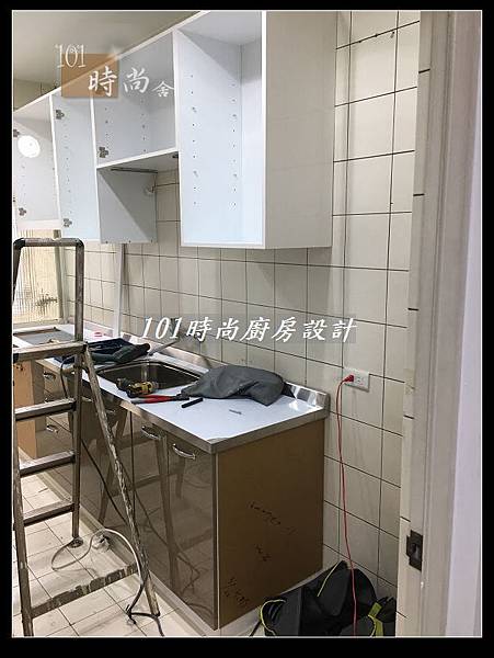 @不鏽鋼檯面一字廚房設計 廚具工廠直營  作品分享：德惠街陳公館(19).JPG