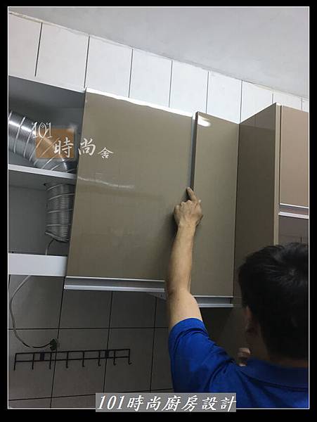 @L字型廚房設計 廚具工廠直營作品分享：中和新生張公館(14).JPG