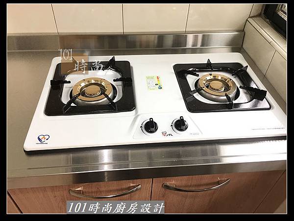 @不鏽鋼檯面廚房設計一字型作品-萬大路張公館(32).JPG