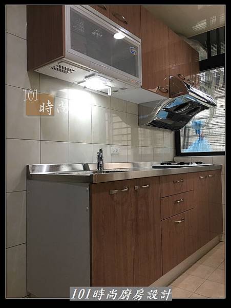 @不鏽鋼檯面廚房設計一字型作品-萬大路張公館(64).JPG