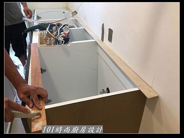 @一字廚房設計 廚具工廠直營 人造石檯面 L字型廚房設計作品-新北市新店徐公館(6).JPG