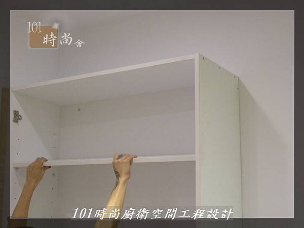 @小套房美耐板一字型廚房設計 廚具工廠直營  作品分享：板橋府中路楊公館-(1).JPG