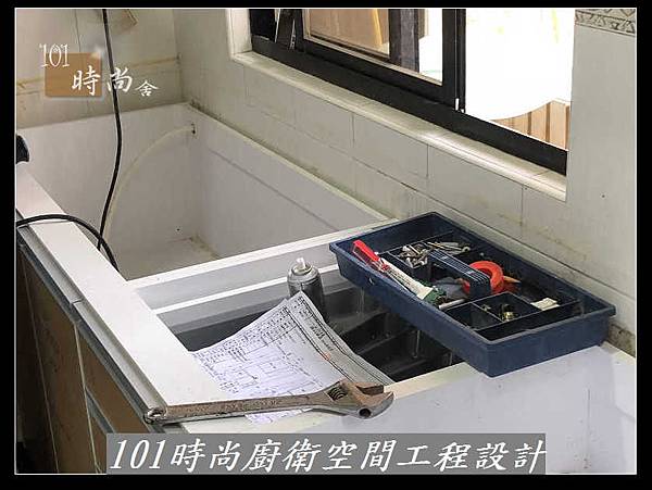 @L字型廚房設計 廚具工廠直營 101時尚廚具設計 樂天人造石檯面 作品-和平東丁公館(7).jpg