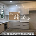 @L字型廚房設計 宜蘭頭城廚具工廠直營  101時尚系統廚具設計 韓國進口樂天(原三星)人造石 作品-宜蘭張公館 -進口樂天人造石檯面+木心板桶身+5面結晶鋼烤門板+林內三機 (76).jpg