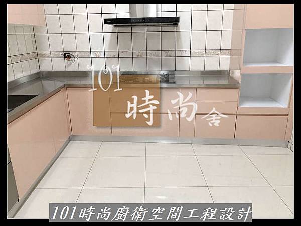 @不鏽鋼檯面工廠 達榮不鏽鋼檯面廚具-101時尚廚具 台北 八里 桃園 中壢 新竹 宜蘭 作品-鶯歌林公館(136)-5面結晶鋼烤門+櫻花二機+櫻花平面落地烘碗機(01).jpg