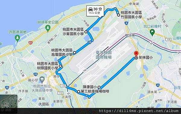 (這天拜訪的行程)