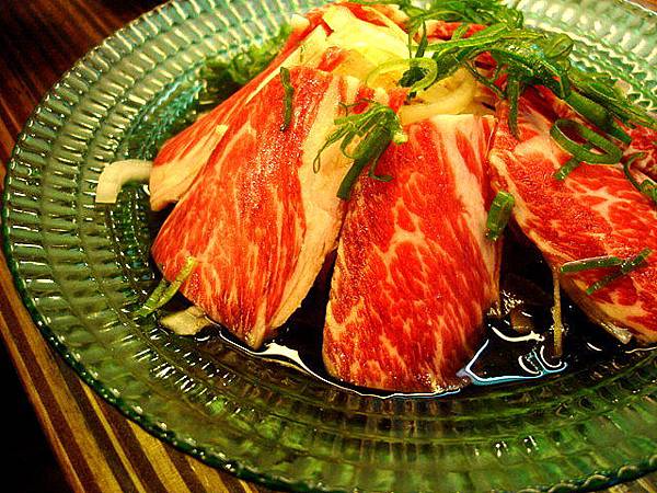 柚酢風生牛肉，150圓