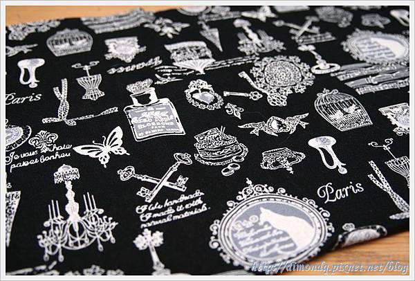 貓咪圖騰(棉麻)