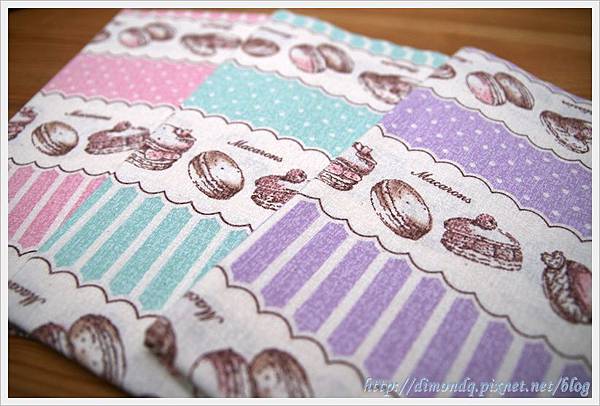 日本馬卡龍(棉布)三色