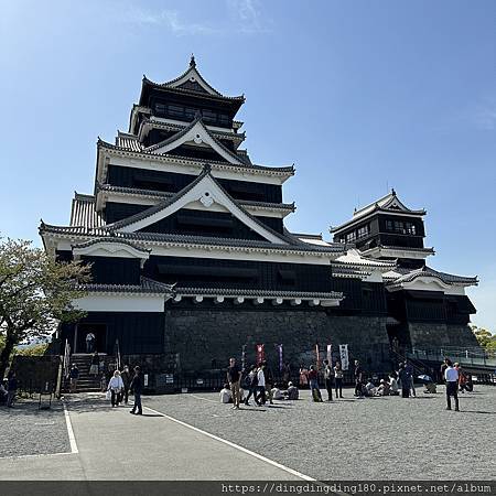 日本。北九州散步DAY2。熊本縣：熊本市區（熊本拉麵、熊本城