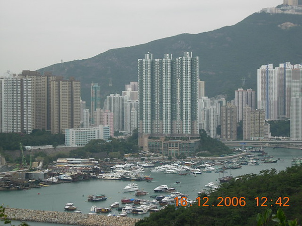 美麗的香港城市