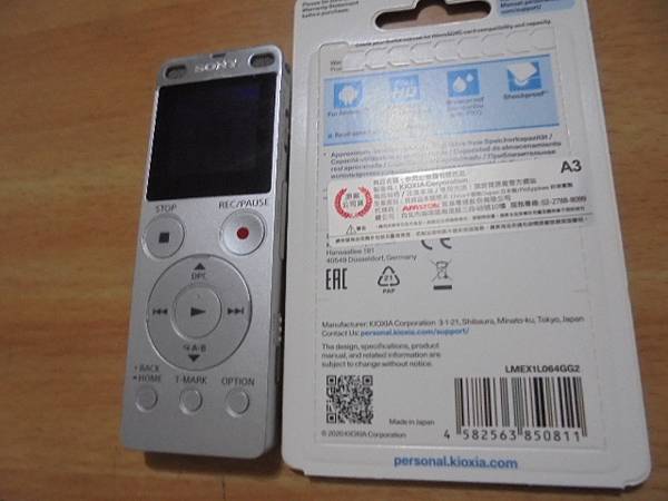 【傳輸正確】SONY索尼ICD-UX560F4GB錄音筆使