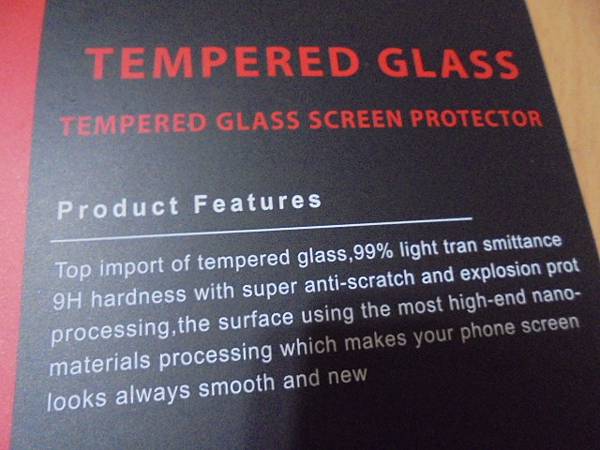 【9H高硬度】Tempered Glass鋼化玻璃9H保護貼 【9H高硬度】Tempered Glass鋼化玻璃9H保護貼