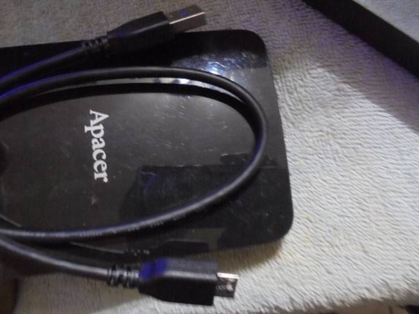 【旅遊照片】Apacer宇瞻AC2331TB外接式硬碟連接