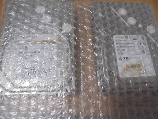 【讀取正確】TOSHIBA東芝4TB硬碟兩顆3.5吋裸碟裝
