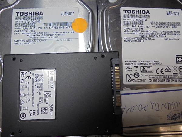 【送達裸碟】TOSHIBA東芝1TB3.5吋7200轉裸碟