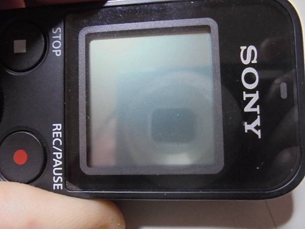 【傳來照片】SONY索尼ICD-PX4704GB錄音筆使用