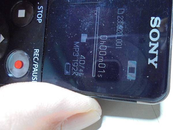 【宅配寄出】SONY索尼4GBICD-UX543F錄音筆先