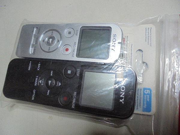 【救出檔案】SONY索尼4GBICD-UX533F錄音筆先