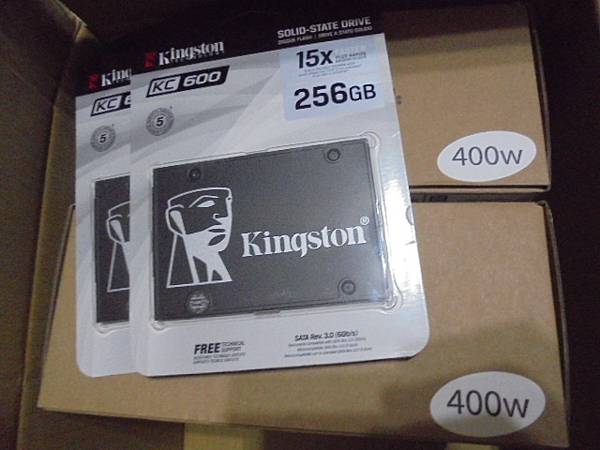 【五年保固】Kingston金士頓KC600固態硬碟256G