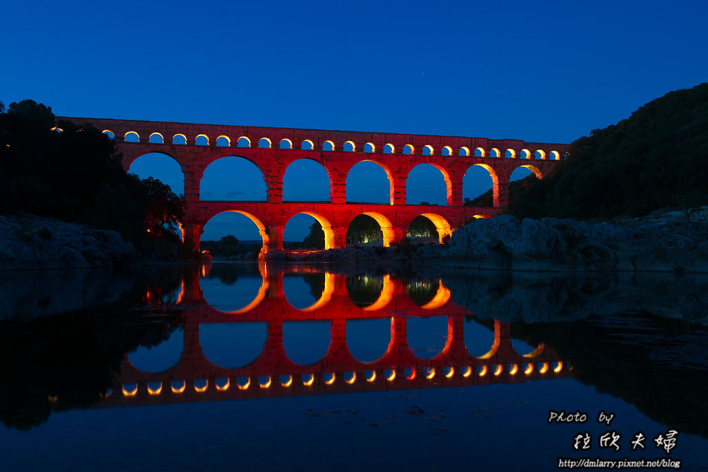 Pont du Gard de nuit- 07