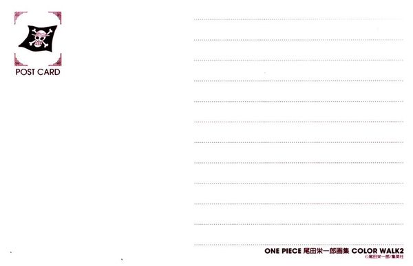 One Piece Artbook Color Walk 2 postcard side b.jpg