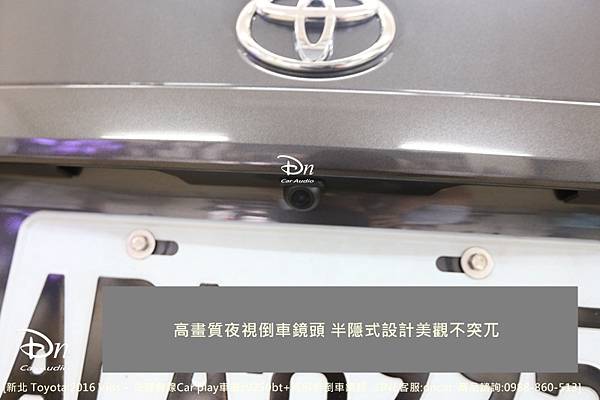  toyota 2016 vios z9250bt 倒車鏡頭 car play 先鋒 (4).JPG
