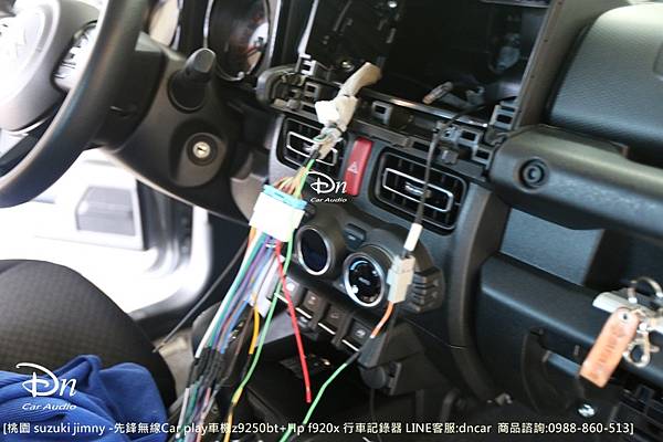  suzuki jimny z9250bt hp f920x 行車記錄器 car play 先鋒 (5).JPG