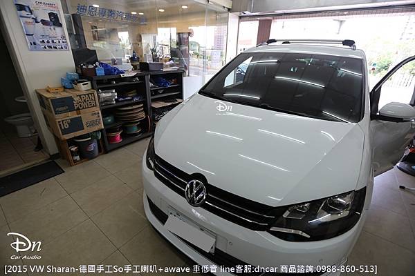 2015 VW Sharan so 26neo 與awave 重低音 (4).JPG