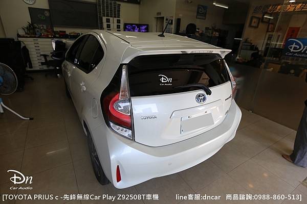  TOYOTA PRIUS c 先鋒Z9250BT (2).JPG