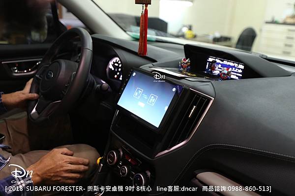 2018  SUBARU FORESTER   奧斯卡安卓機  敏聲安卓機 9吋 8核心 8G 128 (1).JPG