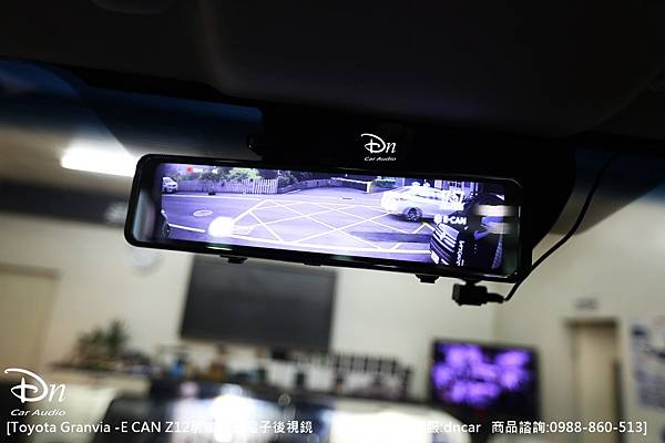 Toyota Granvia ecan z12前後雙錄電子後視鏡 (5).JPG