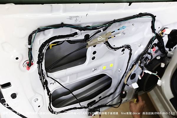 桃園 Toyota Prius Alpha 四門制震SO手工喇叭  audio同軸Z12行車記錄器 (4).JPG