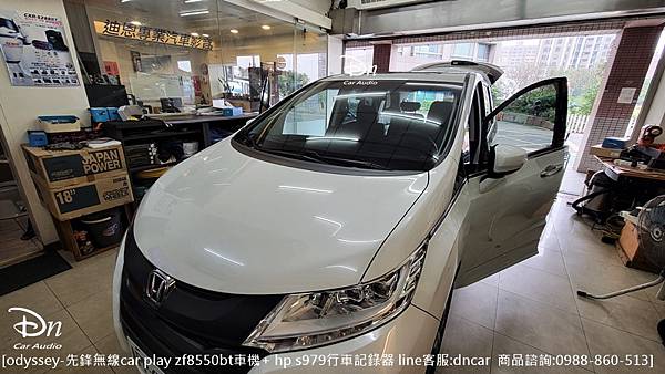 Honda Odyssey 💎安裝產品:先鋒觸控主機 zf