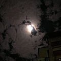 月明星稀～雖然雲好多