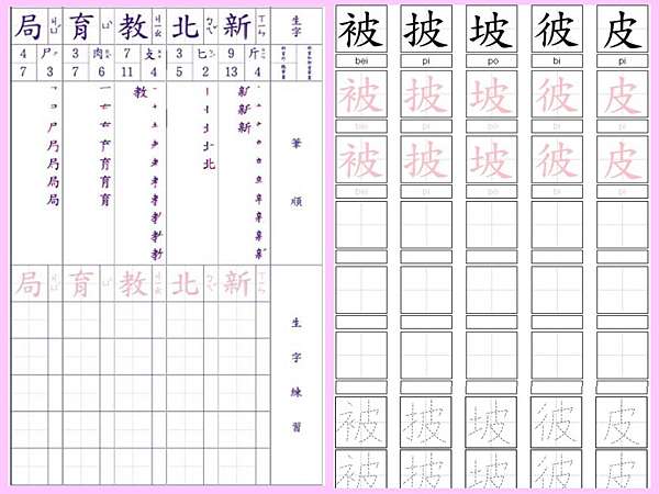海外學中文之 自主閱讀 篇之四十 如何幫助孩子學寫中文字 好山好水慢慢走 痞客邦