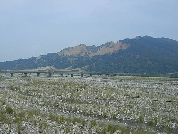 大甲溪與火焰山