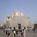 萬年整修中的米蘭大教堂
