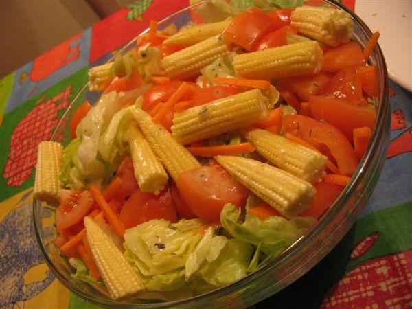 the salad i made