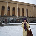 in front of goteborg museum