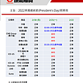 2022耶穌受難日美股休市表