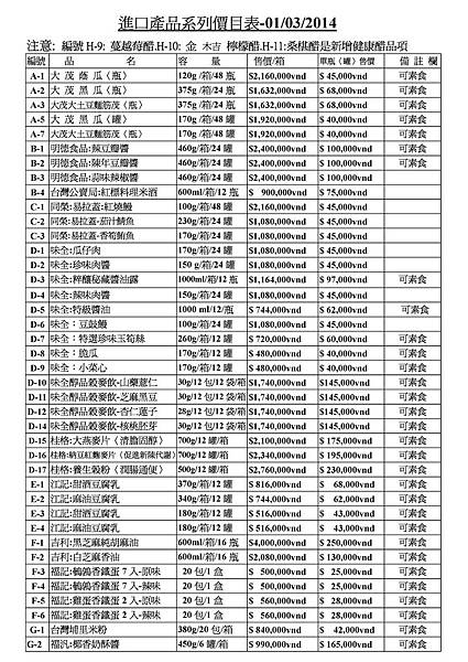 Microsoft Word - 進口台灣產品罐頭價目表01032014.doc.jpeg