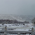 大雪中的鴨川