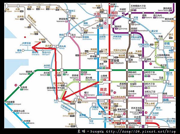 【大阪自助/自由行】心齋橋→環球影城。長堀鶴見綠地線→JR夢咲線