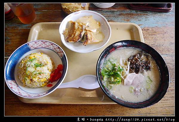 【沖繩自助/自由行】沖繩美食|炒飯組合午餐菜單|琉球新麺通堂 小禄本店